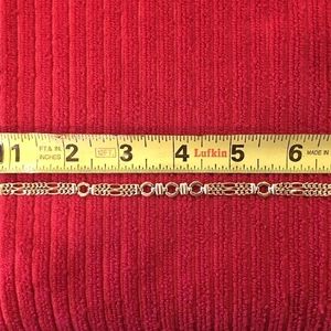 Very Pretty & Unique 14K Yellow Gold Bracelet - Approx. 7” Long & 9.1 Grams